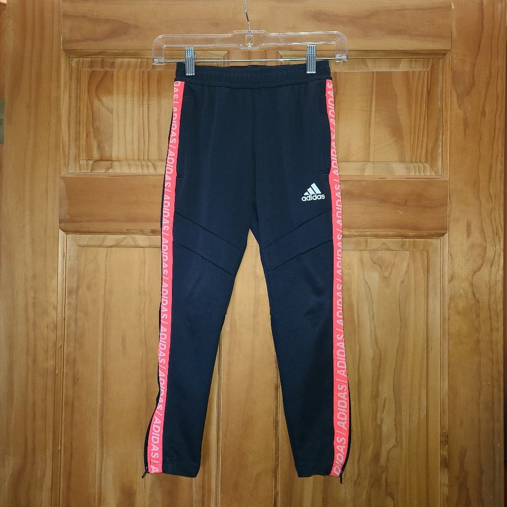 Boys Adidas Navy Blue Aeroready Joggers